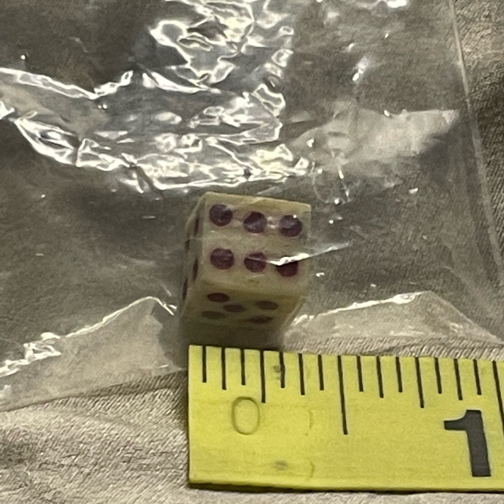 Antique bone die - Picture 6 of 6